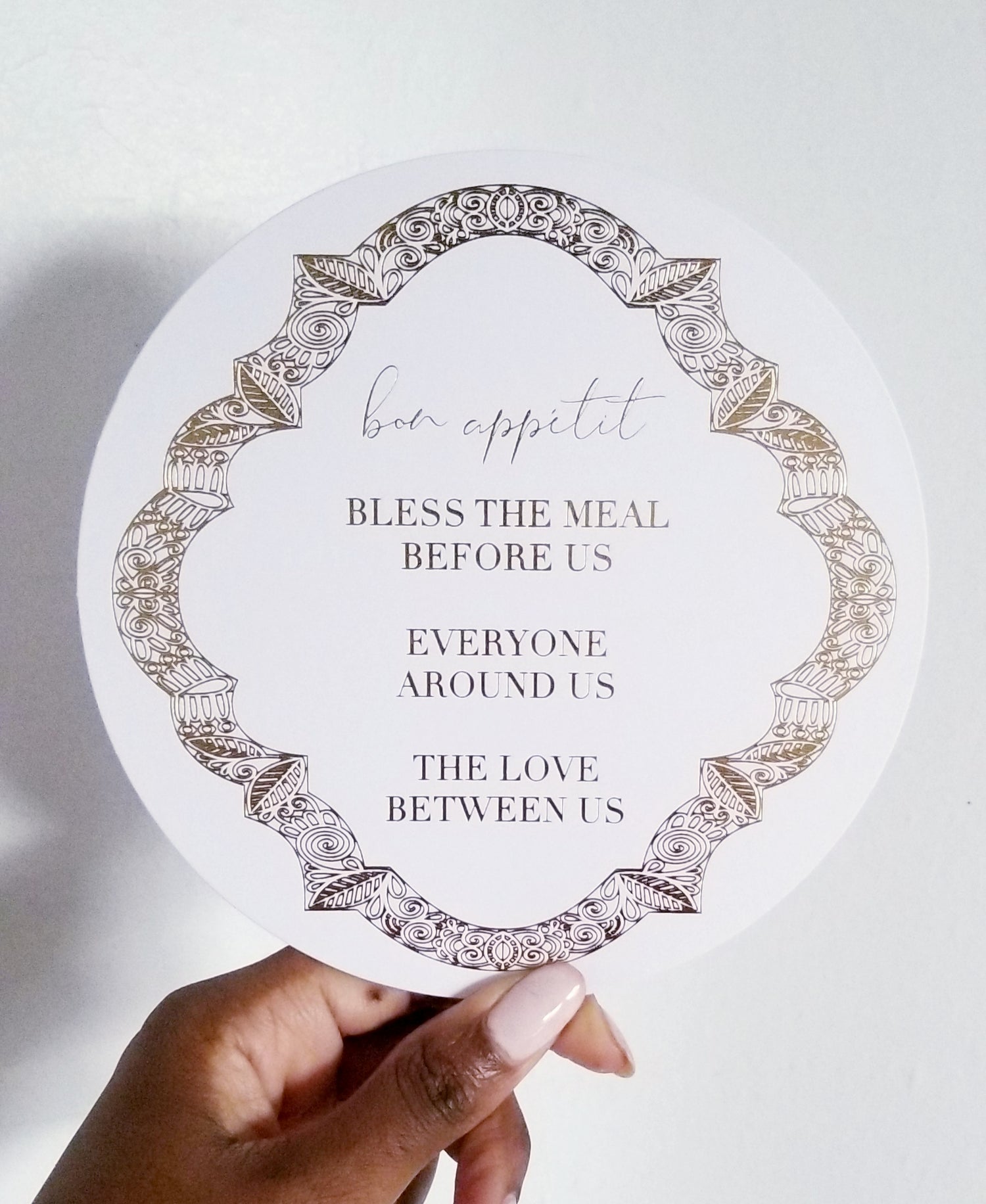 Tablescape Decor Cards - The Classic Ornate