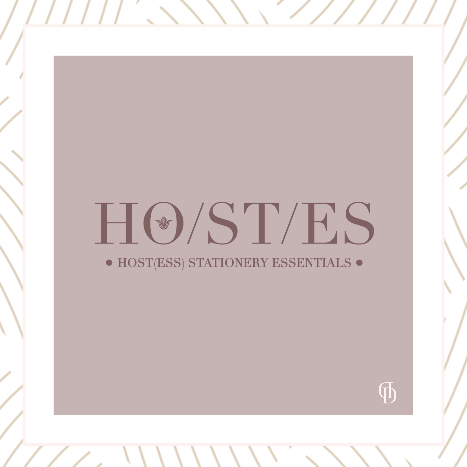 HO/ST/ES™ Hostess Stationery Essentials